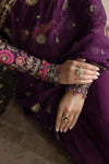 Plum Purple Saree