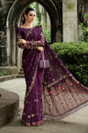 Plum Purple Saree