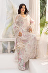 Off White Chiffon Suit