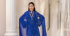 Cobalt Blue Chiffon Suit