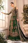 Emerald Green Default 3 Piece Unstitched Embroidered Organza Suit | BD-2904