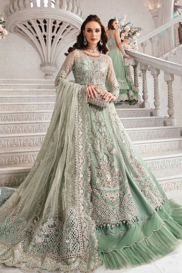 Aqua Default 3 Piece Unstitched Embroidered Suit
