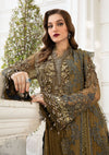 Olive Green Chiffon Suite