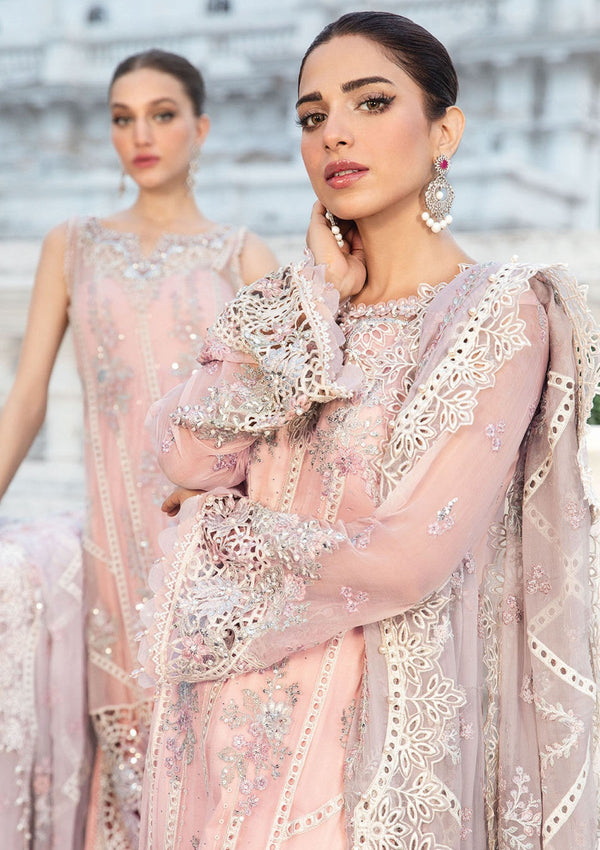 Pink Chiffon Suit
