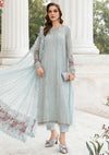 Aqua Formal Collection - Maria B - Unstitched - Chiffon 24 - MPC24#03