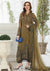 Olive Green Chiffon Suite