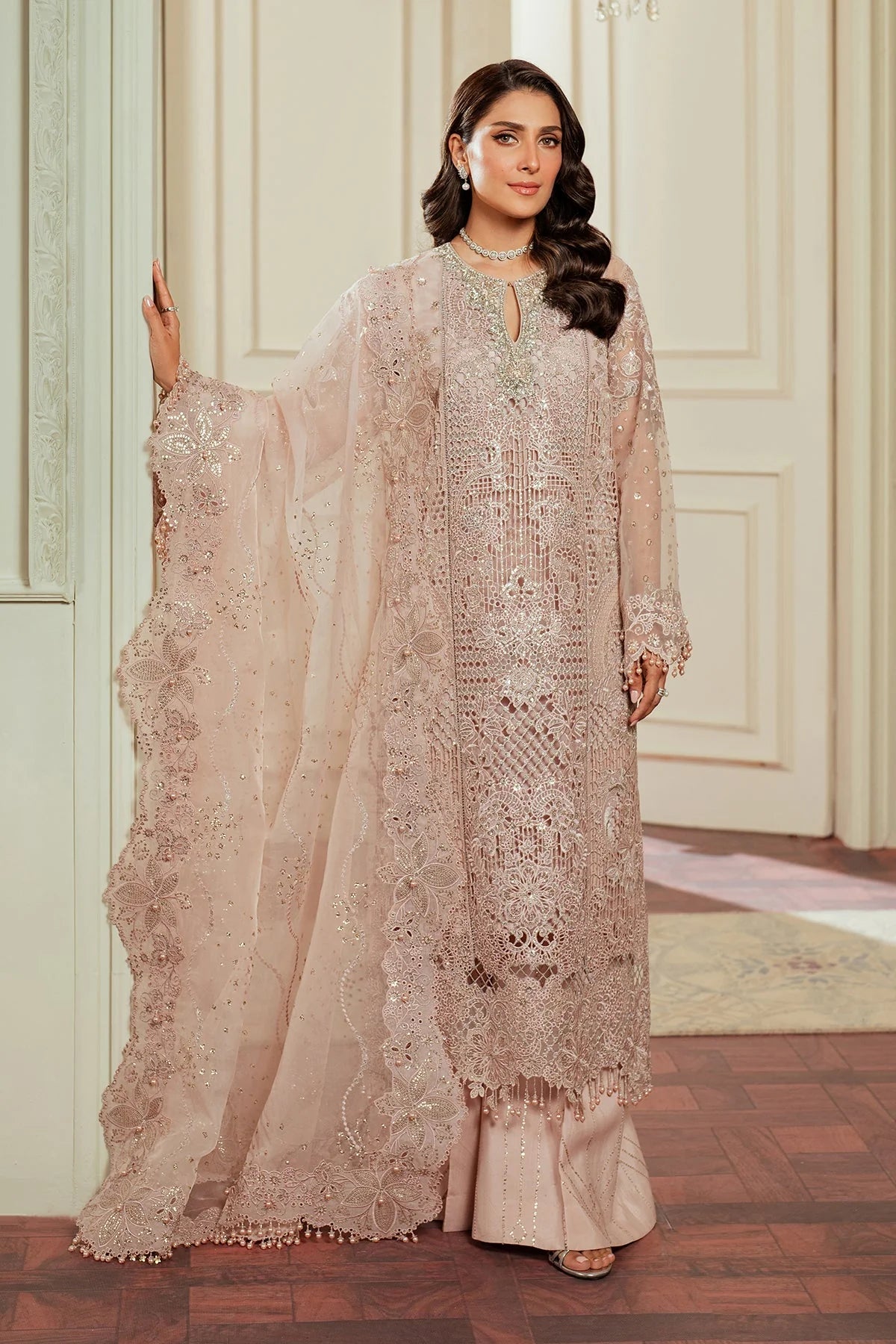 Baroque Chantelle EMBROIDERED Organza CH13-04