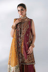 Unstitched Embroidered Raw Silk SuitIn Stock BD-3104-Maroon Crimson-Default