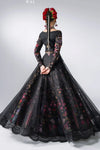 Unstitched Embroidered Organza SuitIn Stock BD-3101-Obsidian Garden-Default