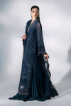 Unstitched Embroidered Organza SuitIn Stock BD-3106-Peacock Blue-Default