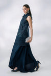 Unstitched Embroidered Organza SuitIn Stock BD-3106-Peacock Blue-Default