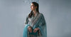 Unstitched Embroidered Organza SuitIn StockBARCODE:BD-3107-Sea Green-Default