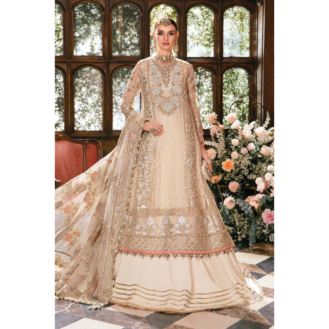 Maria B BD-2805 Mbroidered Chiffon Collection 2024