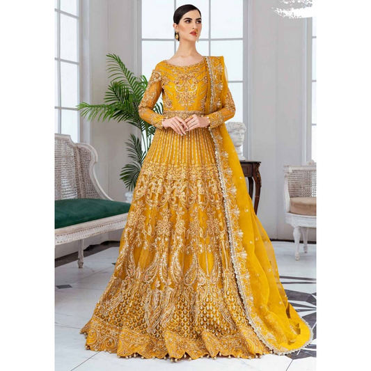 Formal Dress - Maryum N Maria - Floraison - MNM#35 (Misted Yellow)