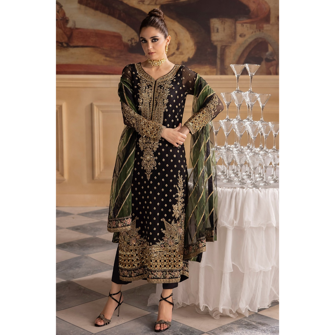 Charizma Premium Luxury Handwork Chiffon DJW4-06