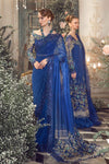 Blue Mbroidered
