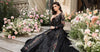 Black Default 3 Piece Unstitched Embroidered Suit