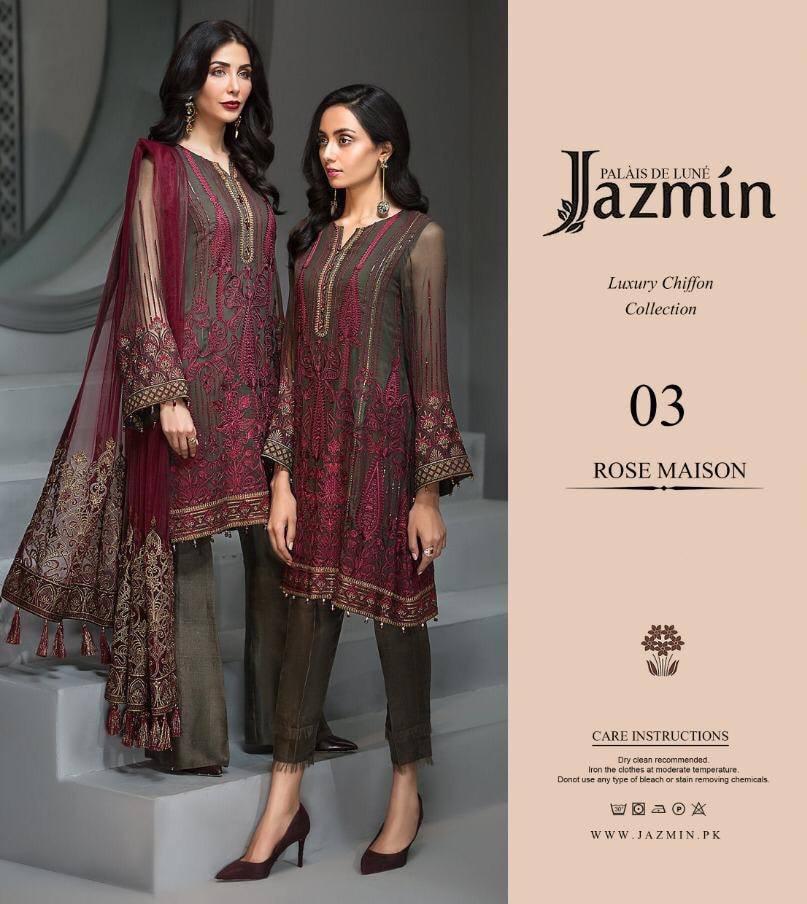 JAZMIN LUXURY CHIFFON COLLECTION 12672