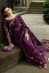 Plum Purple Saree