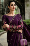 Plum Purple Saree