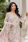 Off White Chiffon Suit
