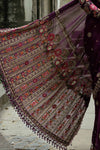 Plum Purple Saree