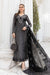 Black Embroidered Chiffon Suit