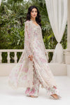 Off White Chiffon Suit