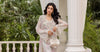 Off White Chiffon Suit