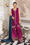 Magenta Chiffon Suit