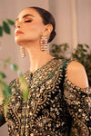 Emerald Green Default 3 Piece Unstitched Embroidered Organza Suit | BD-2904