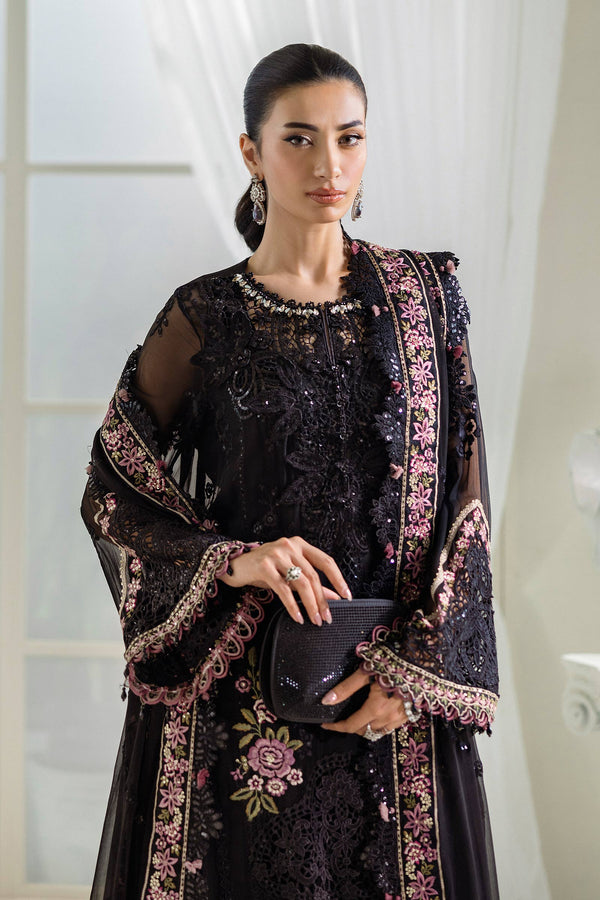 Black Chiffon Suit