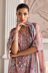 Tea Pink Chiffon Suit
