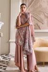 Tea Pink Chiffon Suit