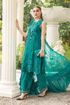 Teal Chiffon Suit