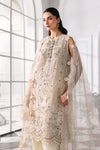 Off White 3 Piece Unstitched Embroidered Chiffon Suit