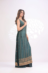 Usama Silk - Teal Luxe