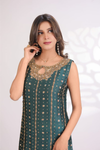 Usama Silk - Teal Luxe