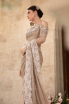 Skin Beige Saree