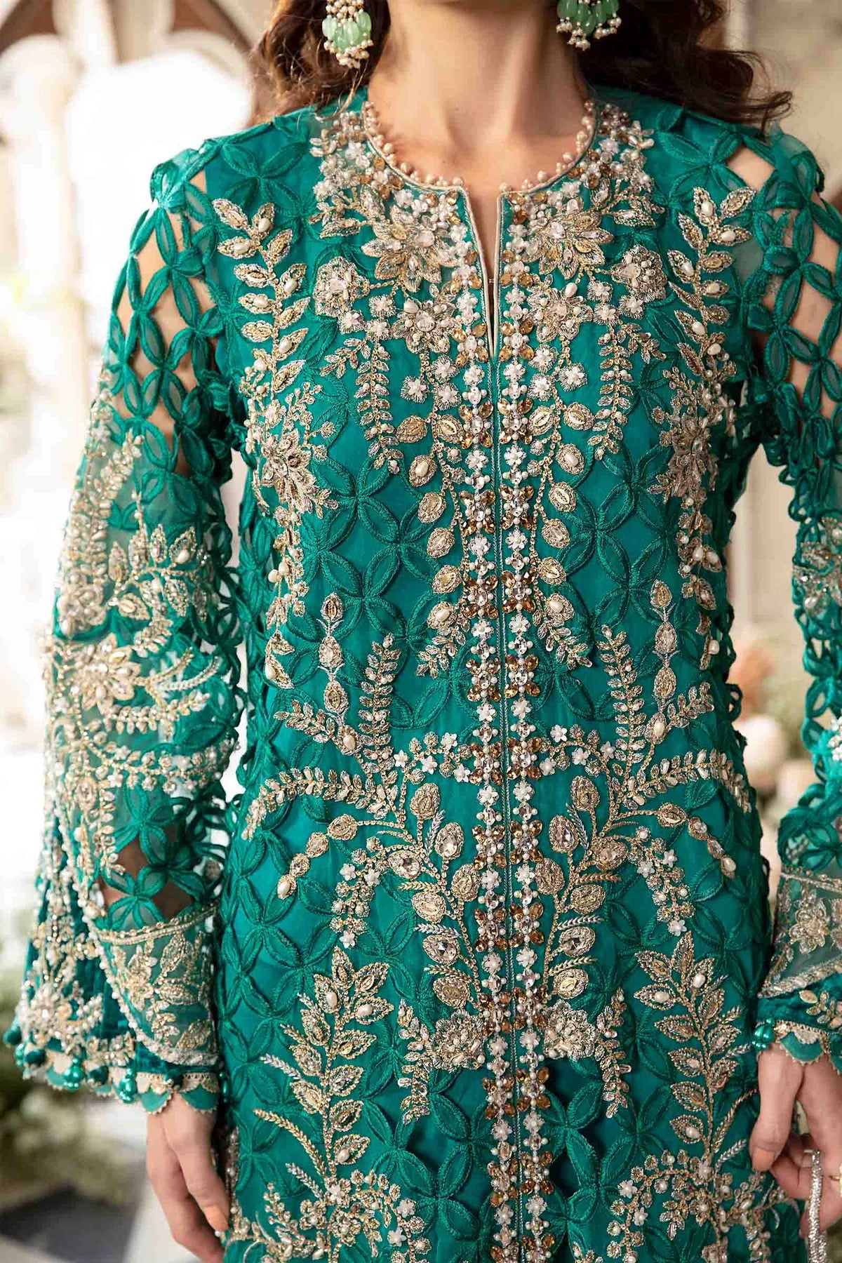 3 Piece Embroidered Suit | BD-2806