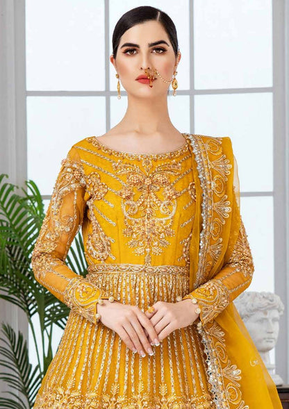 Formal Dress - Maryum N Maria - Floraison - MNM#35 (Misted Yellow)