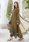 Olive Green Chiffon Suite