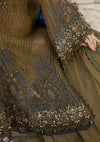 Olive Green Chiffon Suite