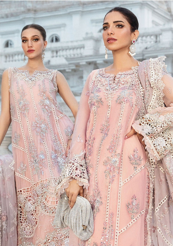 Pink Chiffon Suit