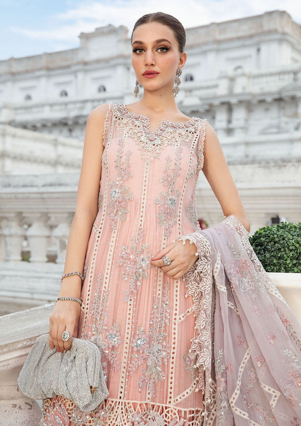 Pink Chiffon Suit