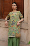 Embroidered Tessle Silk