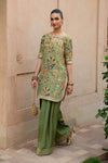 Embroidered Tessle Silk