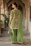 Embroidered Tessle Silk