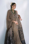 Unstitched Embroidered Chiffon SuitIn Stock BD-3102-Antique Bronze-Default