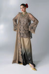 Unstitched Embroidered Chiffon SuitIn Stock BD-3102-Antique Bronze-Default